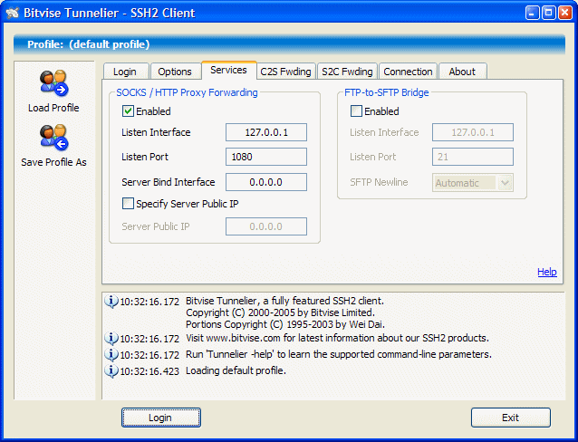 Bitvise SSH Client 9.31 download the new for windows