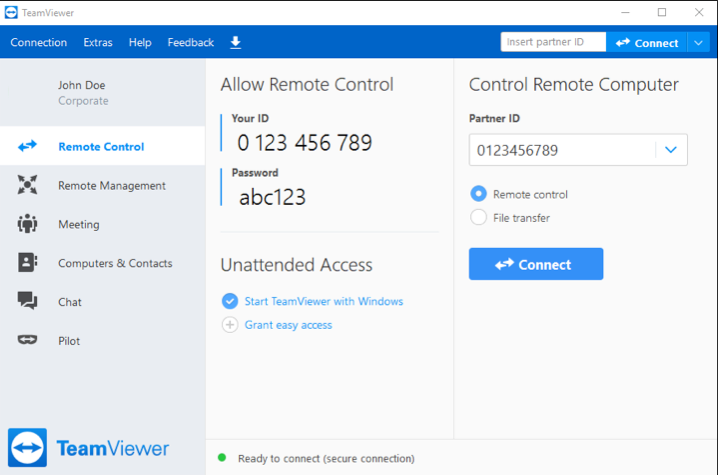 free alternative to teamviewer for game server