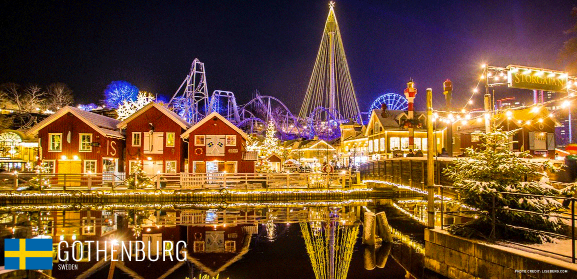 Liseberg Amusement Park's Christmas Market