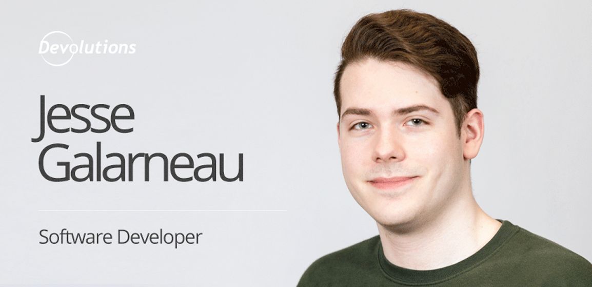 [New Employee Spotlight] Jesse Galarneau, Software Developer