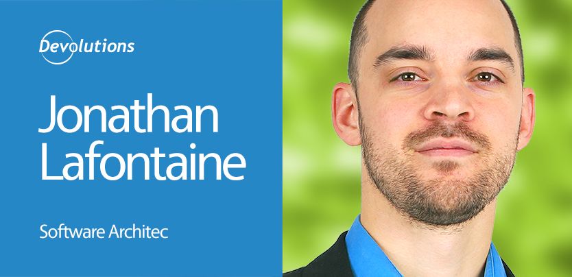 Meet Our New Programmer Jonathan Lafontaine!