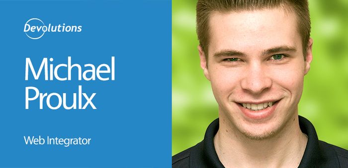 Meet Michael Proulx, our New Web Integrator!