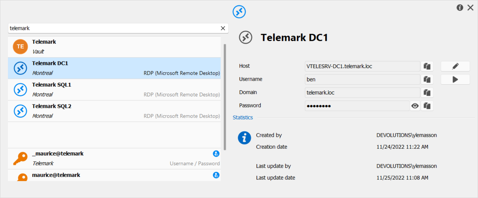 devolutions remote desktop manager enterprise 9.2.7.0