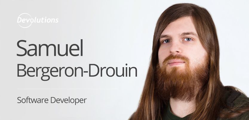 [New Employee Spotlight] Samuel Bergeron-Drouin, Software Developer