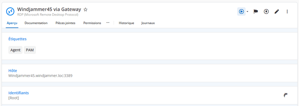 Bouton de lancement de session amélioré dans le Hub