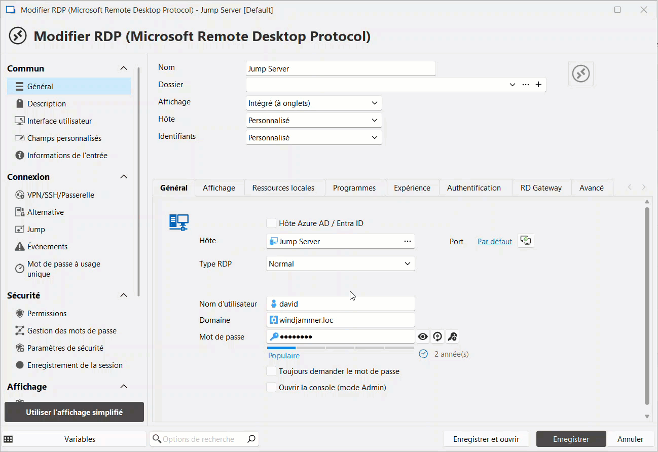 Lié (coffre externe)