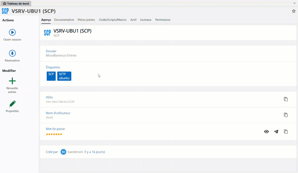 Mise à jour de l’interface de transfert de fichiers SCP utilisant Avalonia