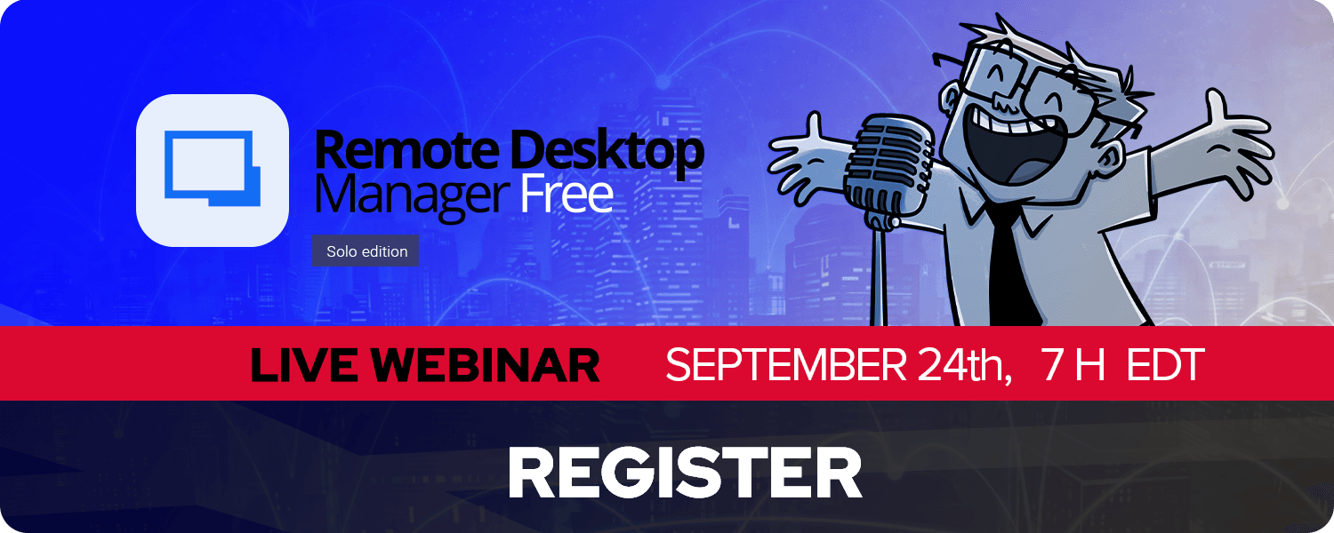 Webinar rdm free devolutions button