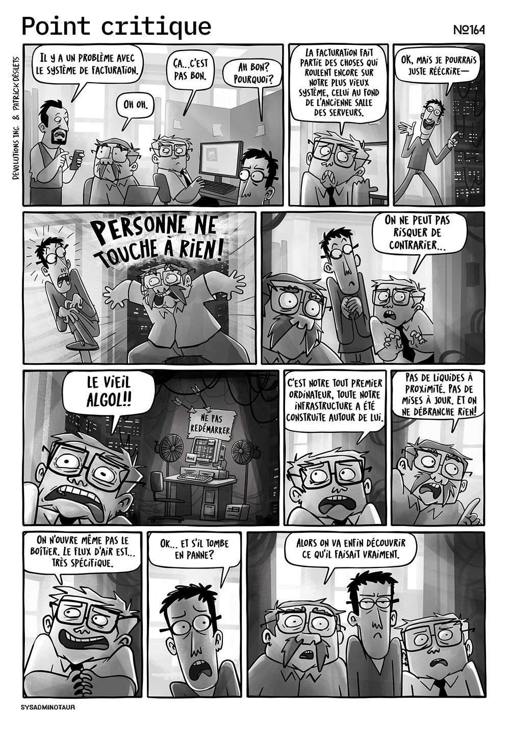 !!Sysadminotaur 164 load bearing devolutions blogue