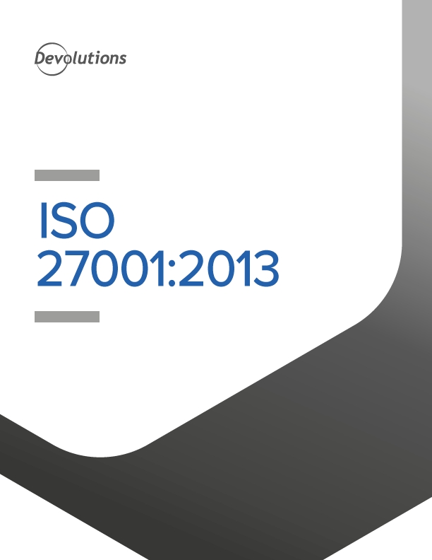 ISO 27001:2013 