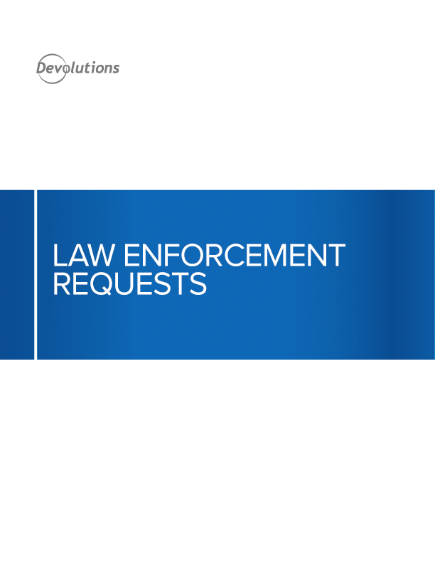 Law Enforcement Requests 