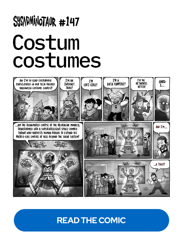 Sysadminotaur 147 - Custom Costumes