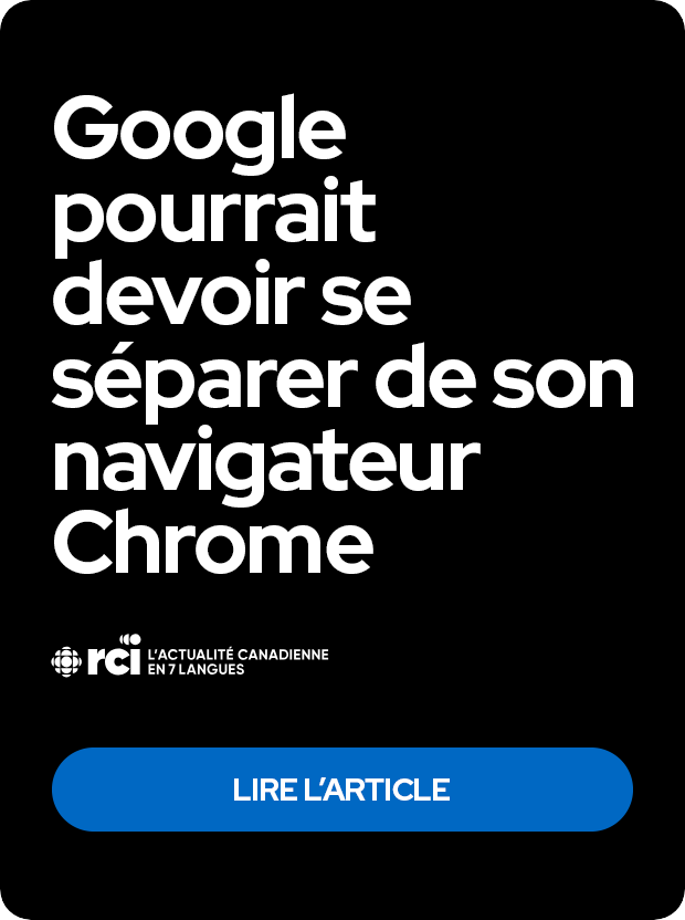 Google pourrait devoir se séparer de son navigateur Chrome