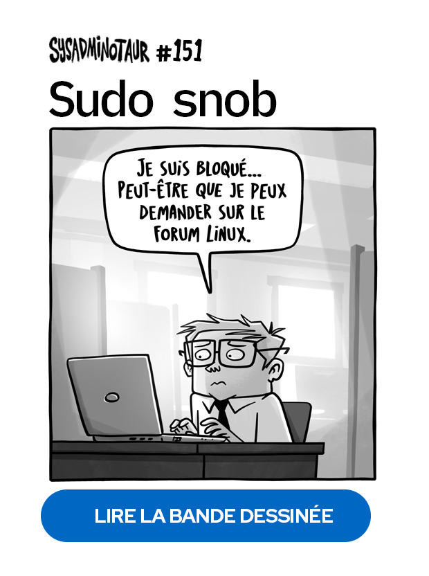 Sysadminotaur #151 : 