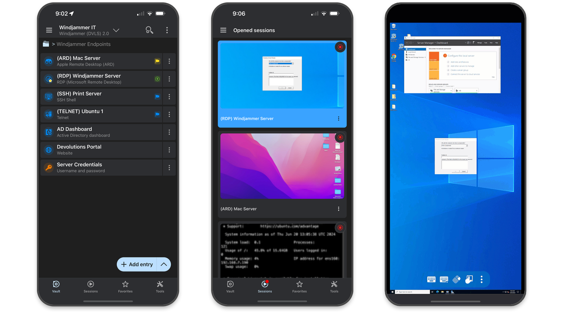 Remote Desktop Manager Remote Connection Management