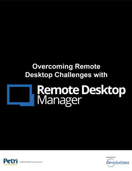 remote desktop manager rdm