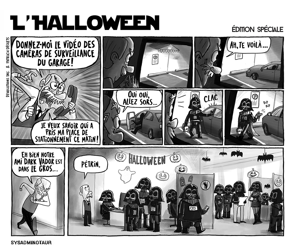 Sysadminotaur #42 - L'Halloween