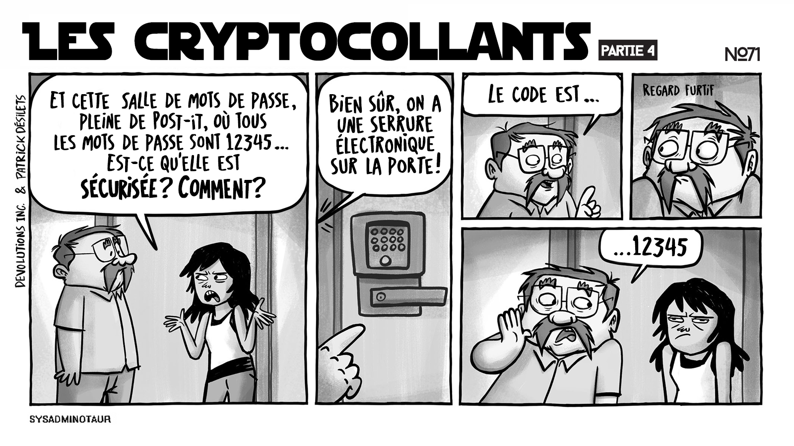 Sysadminotaur #71 : Les cryptocollants - Partie 4