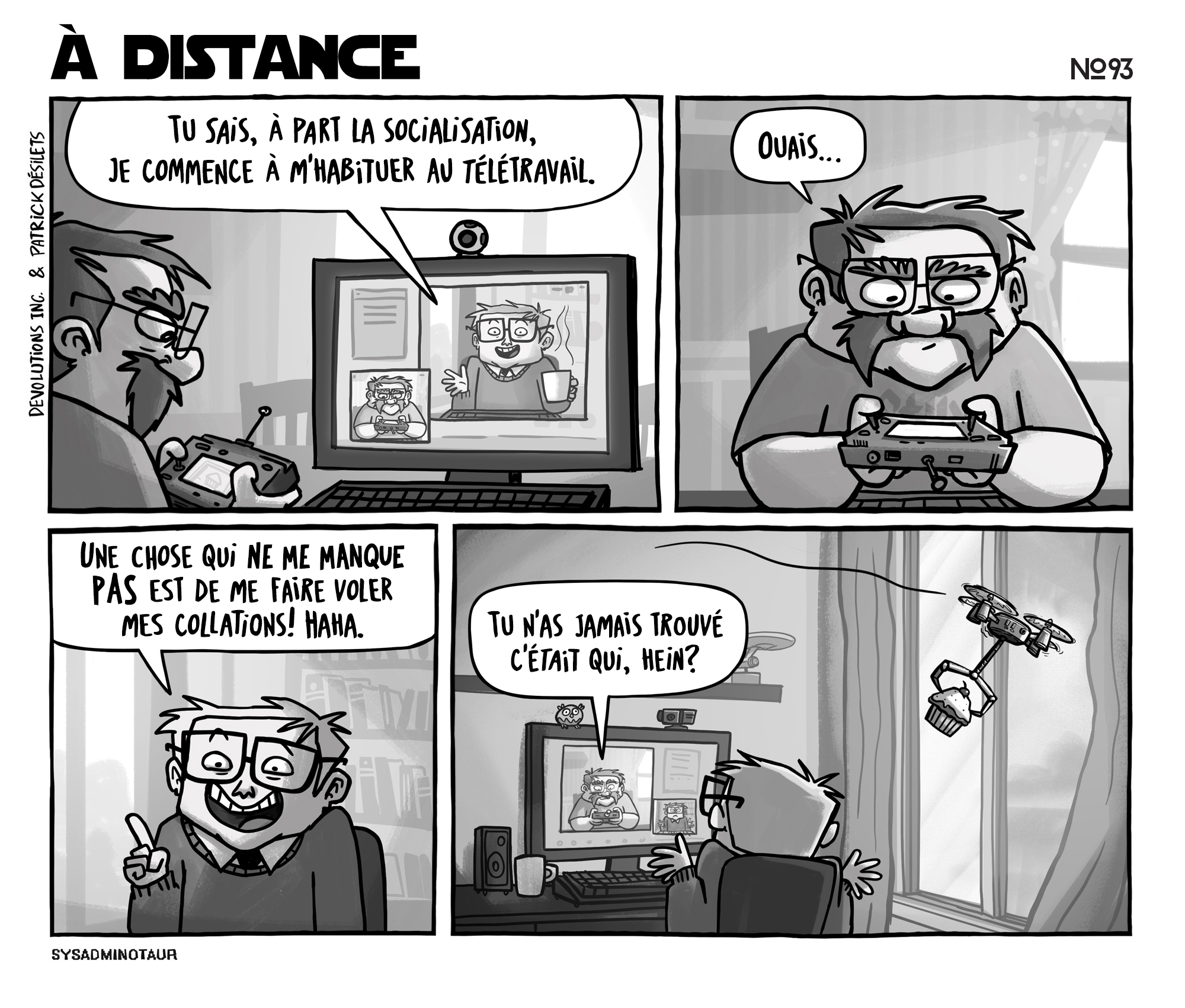 Sysadminotaur #93 : À distance